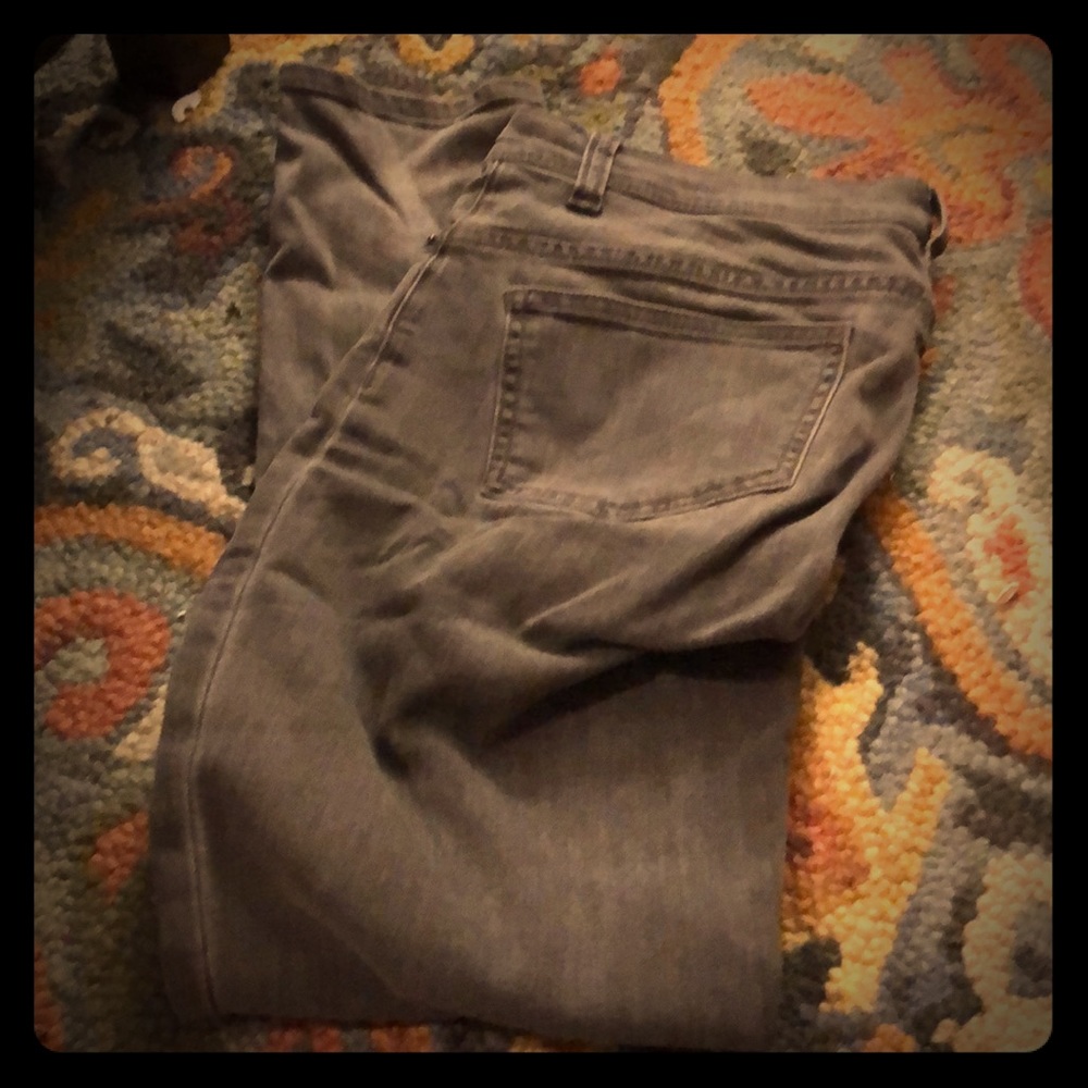 VS Mid Rise Gray Wash Jeans